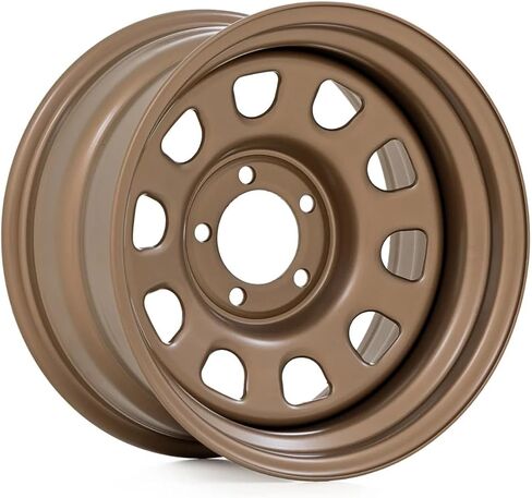 Rough Country Bronze Steel Wheel | 16x8 | 6x5.5 | -12mm Painted (16 x 8. inches /6 x 5 inches, -12 mm Offset) in Saudi Arabia