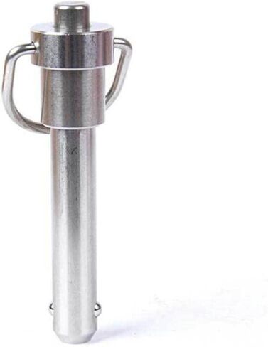 3 Pcs Stainless Steel Handle Push Button Pin, Pin, Diameter 6mm/0.24 inch, Length 15mm/0.59 inch in Kuwait