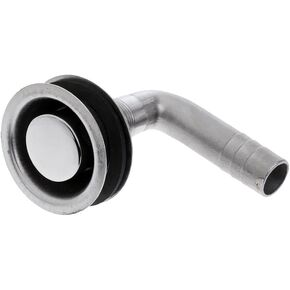 Stainless Steel 90° Elbow Marine Fuel Tank Vent for 5/8" I.D. Hose
