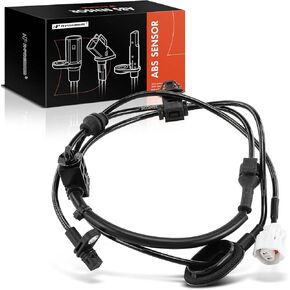 A-Premium Rear Left ABS Wheel Speed Sensor Compatible with Toyota Yaris 2019-2020, Yaris iA 2018 - Rear Left Driver Side, Replace# 89546WB002, DD1B4372Y