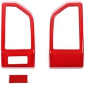 Voodonala for F150 2015-2020Carbon Fiber Grain Dashboard Side Outlet Vent Covers Trim for Ford F150 2015-2020(F150 F250)