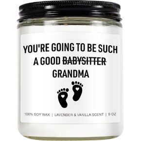 Candle, New Grandma Gifts First Time 2025, First Time Grandma Gifts, Valentines Gifts for New Grandma, Promoted to Grandma, Grandma to Be, Pregnancy Announcement for Grandma, Grandparents