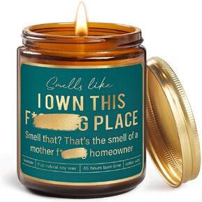 Housewarming Gifts Ideas for Women with Candle,Unique House Warming Gifts for Friend,New House Gift for Neighbor,New Home Gifts for Homeowner,Moving Away Party Favors Gifts for Couple