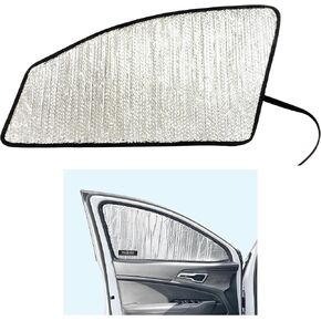 YelloPro Auto Custom Fit Reflective Front Windshield Sunshade Sun Shade for 2023 2024 2025 Kia Sportage SUV, Plug-in Hybrid, Hybrid, UV Reflector Protector Blocks Accessories [Made in USA]