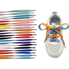 10 Pairs Dual Colored Shoe Trying Practice For Kid Shoelaces,Learn to Tie Your Shoes For Kids Early Learning,How To Tie Your Shoes For Kids Teaching Educational