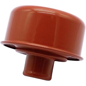 Black Round Push In Style Oil Breather Cover Compatible for 1-1/4" Hole Valve Cover