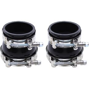 ApplianPar 2.5 to 3 inch Silicone Reducer Intake Coupler Turbo Pipe with T-Bolt Clamps