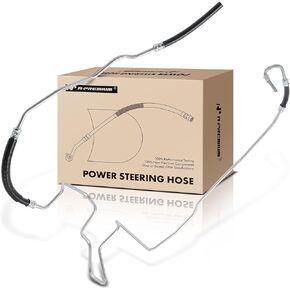 A-Premium Power Steering Hose Return Hose Line Assembly Compatible with Buick Lucerne 2006-2011 4.6L & Cadillac DTS 2006-2011 4.6L, Replace# 15820137