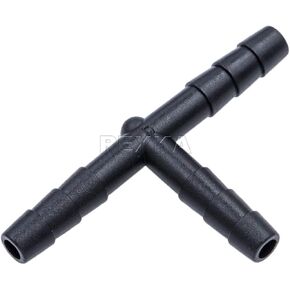Rexka 20pcs Nylon Tee Vacuum Connector 5/32" x 5/32" x 5/32"