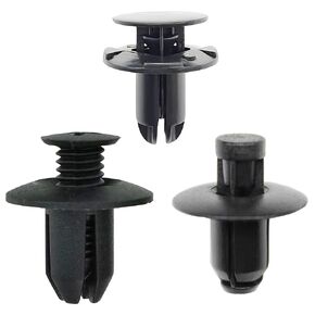 150 Pcs Fender Liner Push-Type Retainer Clip Fastener 86595-2T500, 86590-28000, 86155-2H100 Compatible with Hyundai Kia