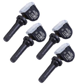 4PCS TPMS Tire Pressure Sensor 13540600 Compatible for Chevy Silverado Sierra Yukon Cadilac Tire Pressure Monitoring Sensor 315Mhz Snap-in 13598771 13586335 23445327, 43130-85Z00 43130-85Z03