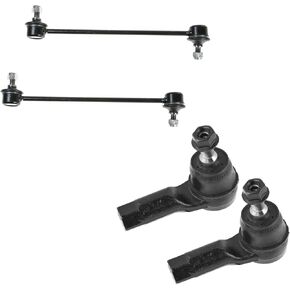 TRQ Front Steering & Suspension Kit Sway Bar Stabilizer Link Tie Rod Compatible with 2008-2017 Mitsubishi Lancer 2008-2019 Outlander 2019 Outlander PHEV 2011-2019 Outlander Sport MI4520100