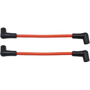 GlückMarine 18-5231-1 2 Pcs 9" Marine Spark Plug Wires fit Johnson Evinrude OMC Engines Replacement for 582365 582134 582135 Boat Accessories