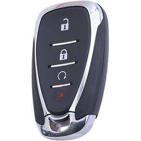 OCESTORE 4 Button Car Key Fob Keyless Entry Remote Replacement for 2017-2019 Volt Cruze 2018-2019 Traverse Replace HYQ4EA 13585728 433 MHz