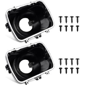 2PCS 42437 Headlight Bucket Kit, 5X7 Headlight Mounting Compatible with Chevrolet Express GMC Savana 1500 2500 3500 Cadillac Escalade S‎afari Yukon Topkick Chevy Exprress 4500 K10 K20 K30 Suburban