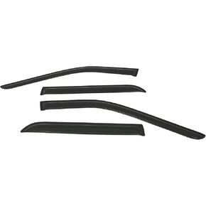 SCITOO Outside Mount Window Visor Deflector Rain Guard Dark Smoke, 4 Pcs Set Fit for Explorer 2011 2012 2013 2014 2015 2016 2017 2018 2019