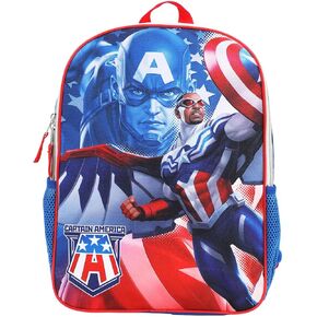 Marvel Captain America 16 Cosplay Chest Panel Youth Backpack