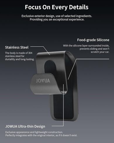 خطاف صندوق القفازات من منتجات Jowua متوافق مع Tesla Model S/X Glovebox 2021+ (عبوتان) in Kuwait