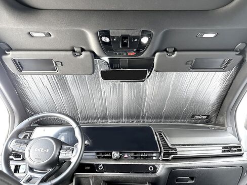YelloPro Auto مخصص مناسب للزجاج الأمامي العاكس للضوء من أجل 2023 2024 2025 Kia Sportage SUV، ملحقات كتل حماية عاكسة للأشعة فوق البنفسجية [صنع في الولايات المتحدة الأمريكية] in Kuwait