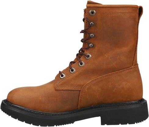 حذاء عمل Justin Boot Company (WSL) رجالي من Livestock باللون البني مقاس 8 بوصات برباط دائري ناعم عند الأصابع in Kuwait