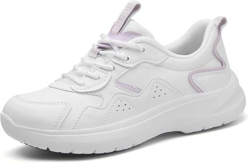 Non Slip Shoes for Women White Food Service, White Women's Non Slip Nursing Shoes, Comfortable, Breathable, and Wear-Resistant in Saudi Arabia