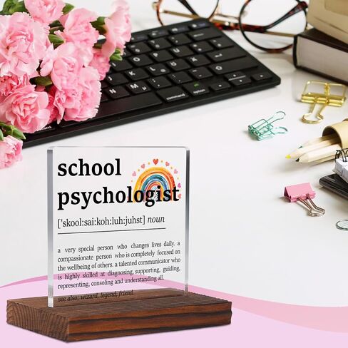 Things to Remember Therapy Office Clear Desk Decor Signs, Positive Affirmations Anxiety Relief Calming Corner Gifts for School Counselor Psychology Teens Girls Mental Health Decorative Plaque TZF40 in Saudi Arabia