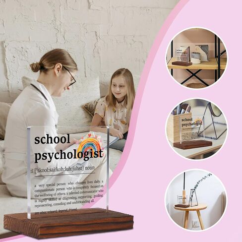 Things to Remember Therapy Office Clear Desk Decor Signs, Positive Affirmations Anxiety Relief Calming Corner Gifts for School Counselor Psychology Teens Girls Mental Health Decorative Plaque TZF40 in Saudi Arabia