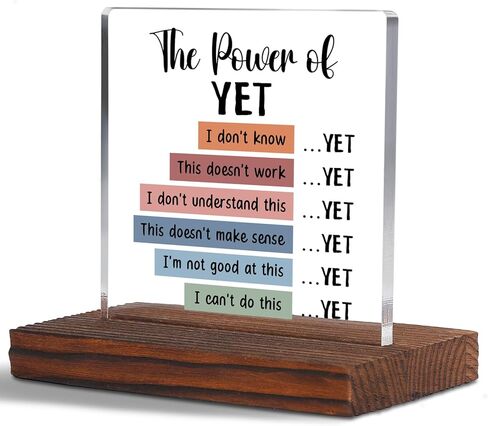 Things to Remember Therapy Office Clear Desk Decor Signs, Positive Affirmations Anxiety Relief Calming Corner Gifts for School Counselor Psychology Teens Girls Mental Health Decorative Plaque TZF40 in Saudi Arabia