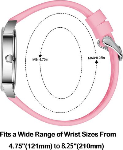 Nurse Watch for Nurses,Nursing Students,Medical Professionals,Doctors,with Variety Colors,Second Hand and 24 Hour,Soft Breathable Colour Silicone Band.Easy to Read Waterproof Watch. in Saudi Arabia