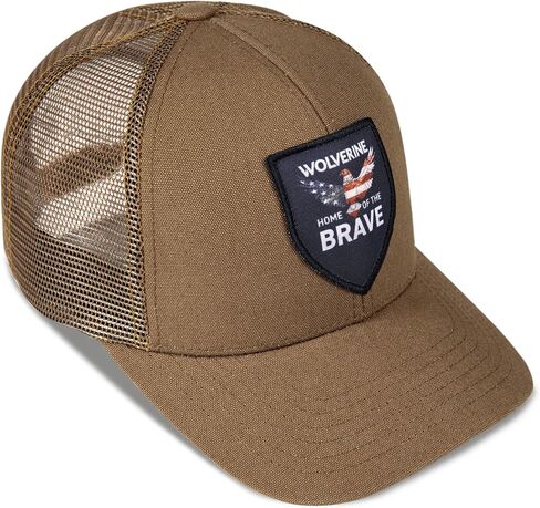 WOLVERINE Standard Trucker Hat Snap Back Baseball Cap for Men and Women, One Size Fits Most in Saudi Arabia