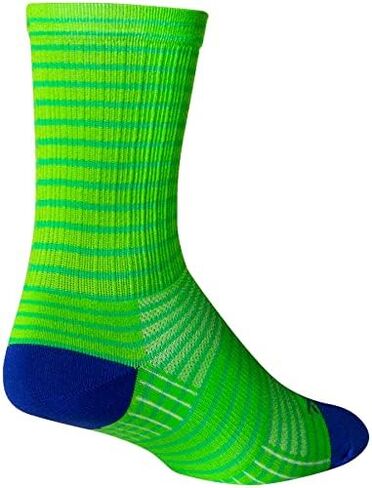 جوارب SockGuy Apple Stripes L/XL مقاس 6 بوصات SGX in Kuwait