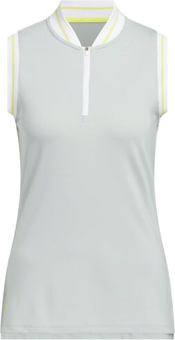 adidas Women's Ultimate365 Quarter-Zip Sleeveless Polo Shirt in Saudi Arabia