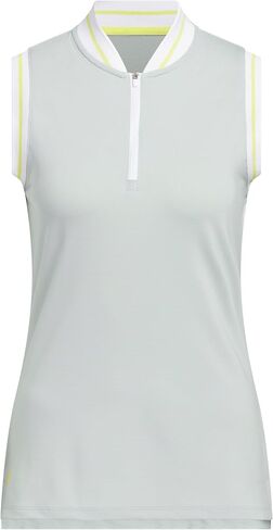 adidas Women's Ultimate365 Quarter-Zip Sleeveless Polo Shirt in Saudi Arabia