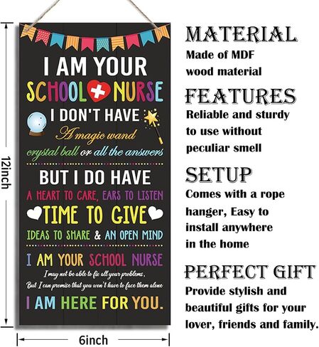 Nurse Gifts, Decorative Wood Hanging Wood Plaque, Inspirational Wood Wall Sign, Nurse Retirement Gift, Appreciation Gift for Nurse, By Touching So Many Lives You Have Changed the World Sign in Kuwait