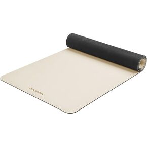 Retrospec Laguna 5mm Yoga Mat - Fitness Mat for Women, Men & Children, Slip-Resistant and Moisture Absorbing Exercise Mat for Home, Pilates, Yoga and Floor Workouts
