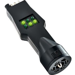 محول اختبار الدائرة الضوئية لقابس مقطورة Ram Pro RV، شفرة 7 اتجاهات و4 دبابيس، جهاز اختبار أسلاك المقطورة، جهاز اختبار دائرة الأسلاك الخفيفة لشاحنة القوارب وسيارات الدفع الرباعي in Kuwait