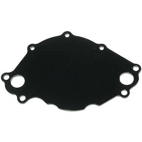 Meziere WP113S Black Water Pump Back Plate for Small Block Ford