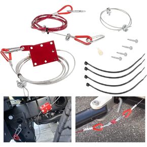 Universal RS-5000 Break Away Device Replaces for NSA RV Towed Vehicle Braking Control System, for Jeep Wrangler, 96 Jeep Cherokee, etc