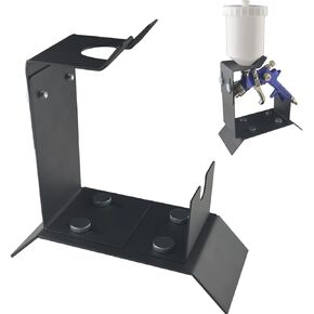 Gravity Paint Spray Gun Stand Holder Sprayer Stand Holds Benchtop Gravity Feed Spray Gun Holder Stand HVLP Spray Guns Holder Stand