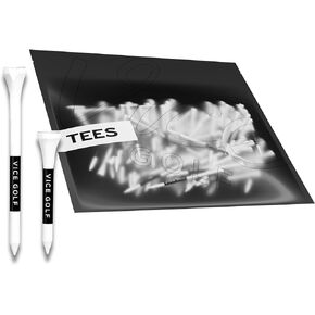 VICE Golf Tees 60 Driver Tees & 15 Short Tees