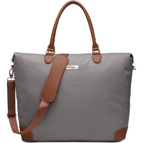 NNEE® Large Oversized Water Resistance Nylon Tote Bag With Multiple Pocket Design