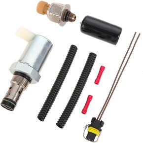 Injector Pressure Regulator Valve 6.0 Powerstroke IPR＆ICP Replacement for 2003-2010 Ford Super Duty F250 F350 F450 F550 E350 E450 Excursion 6.0L Diesel Turbocharged Replaces CM5126 AP63417 5C3Z9C968CA