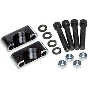 Allstar Performance U-Joint Girdles, 1.416 in Bolt Centers, 1-1/16 in Caps, Aluminum, Black Anodize, 1310 Series Race Yokes, Ford 9 in, Kit