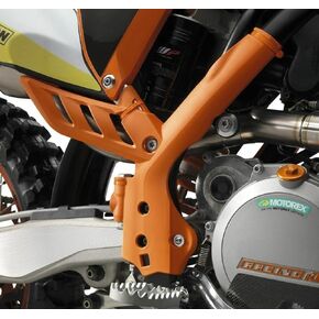 NEW KTM FRAME PROTECTION GUARDS BLACK SX SXR XC XC-W EXC 2007-2011 77303094100
