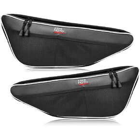 KEMIMOTO 2 PCS UTV Door Bags Door Storage Bags Compatible with Talon 1000R 1000X 1000X-4 2019 2020 2021 2022 2023 UTV Lower Door Bags with Knee Pad Replace 0SL59-HL6-A00(Front Door Only)