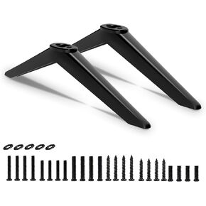 Motiexic TV Legs for Toshiba TV Stand Base Replacement, Only for Toshiba 32L310U18 32L310U19 32L310U20 32L220U 43LF421U19 50L420U, for 32" 43" 50" Toshiba TV Legs with Screws Set, Easy to Install
