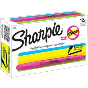SHARPIE Accent Pocket Style Highlighter, Micro Chisel Tip, Fluorescent Orange Ink (27006)