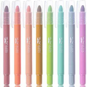 Mr. Pen- Gel Highlighter, 8 Pack, Assorted Colors, Bible Highlighters No Bleed, No Bleed Highlighters, Bible Highlighter, Bible Markers, Gel Highlighters for Bibles, Highlighter