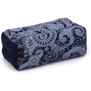 Leewadee Yoga Block – Floor Cushion for Yoga Practice, Meditation Seat Cushion for Workouts Filled with Kapok