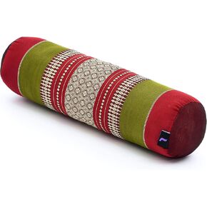 Leewadee Large Yoga Bolster – Shape-Retaining Tube Cushion for Meditation, Bolster for Stretching, Made of Kapok in Saudi Arabia